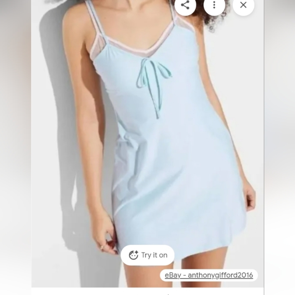 Wild Fable Sky Blue Mini Dress